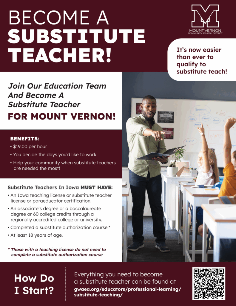 SUB Mt Vernon District Flier