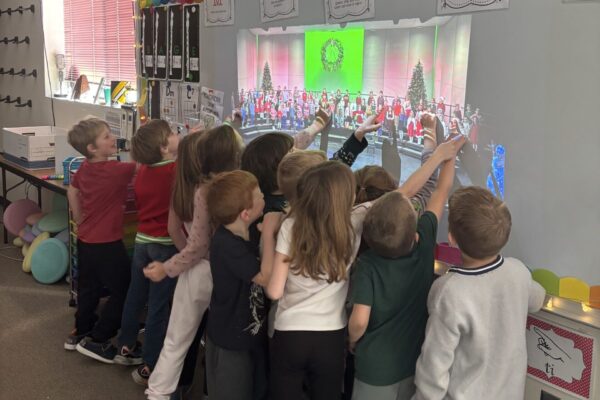 Mrs. Walker's first grade music class